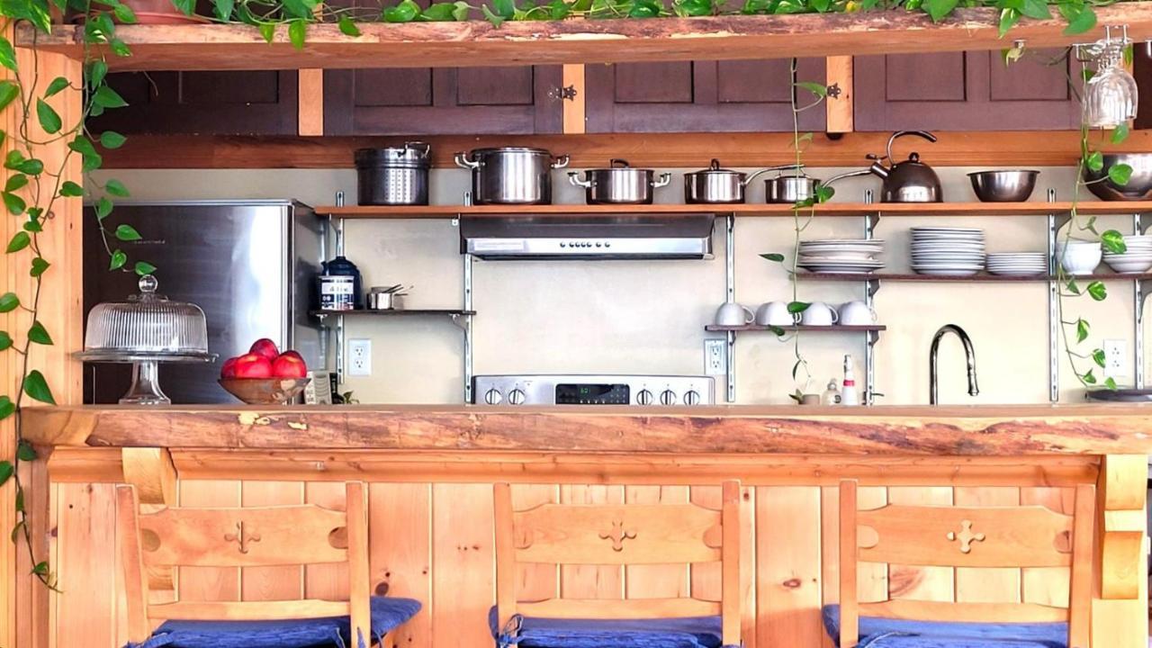 La Vieille Ferme ; l'Écogîte un loft campagnard Saint-Fulgence Exterior foto