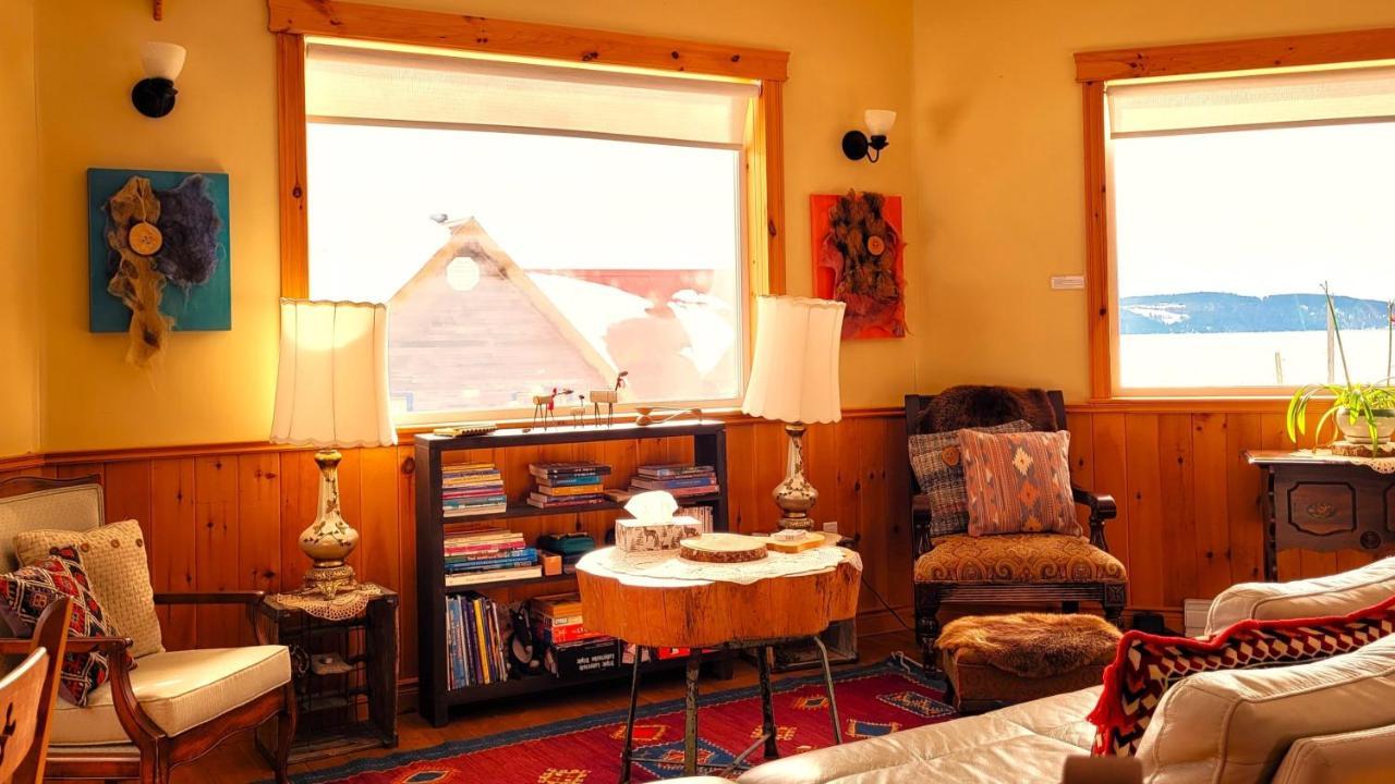 La Vieille Ferme ; l'Écogîte un loft campagnard Saint-Fulgence Exterior foto
